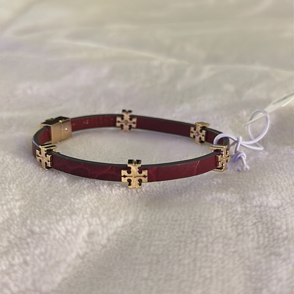 Tory Burch Maroon Bracelet - Picture 2 of 4